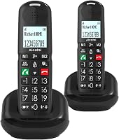 Alcatel XL685 Duo DECT vezeték nélküli telefon (2 kézibeszélő) - fekete 1