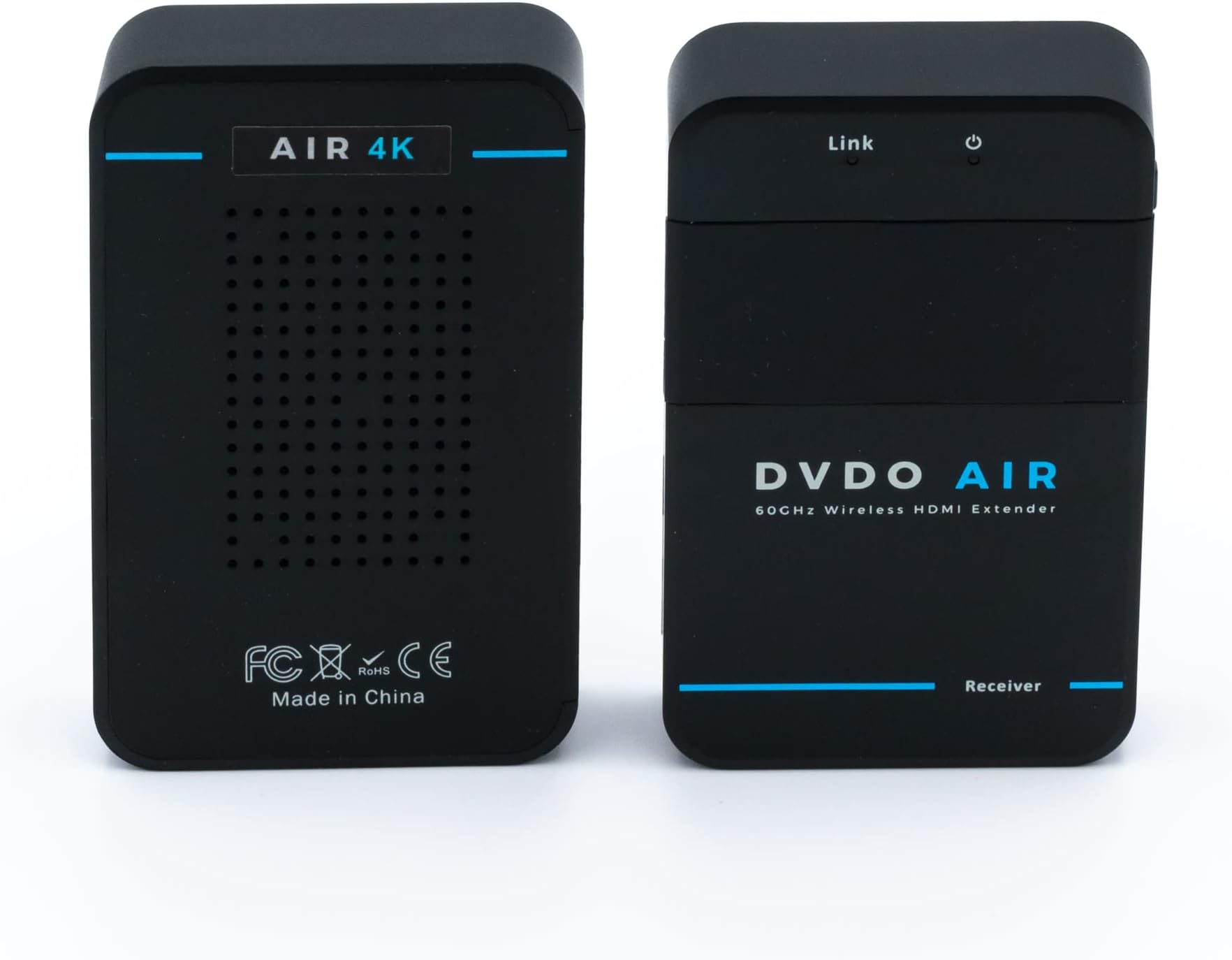 DVDO Air4K 60GHz Wireless HDMI Transmitter and Receiver Set, 4K Resolution, 0 Latency, 100ft Range