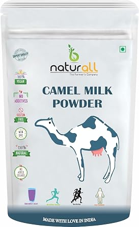 Camel Milk Powder | Freeze Dried, Gluten Free, No Additives, No Preservatives - 100 GM