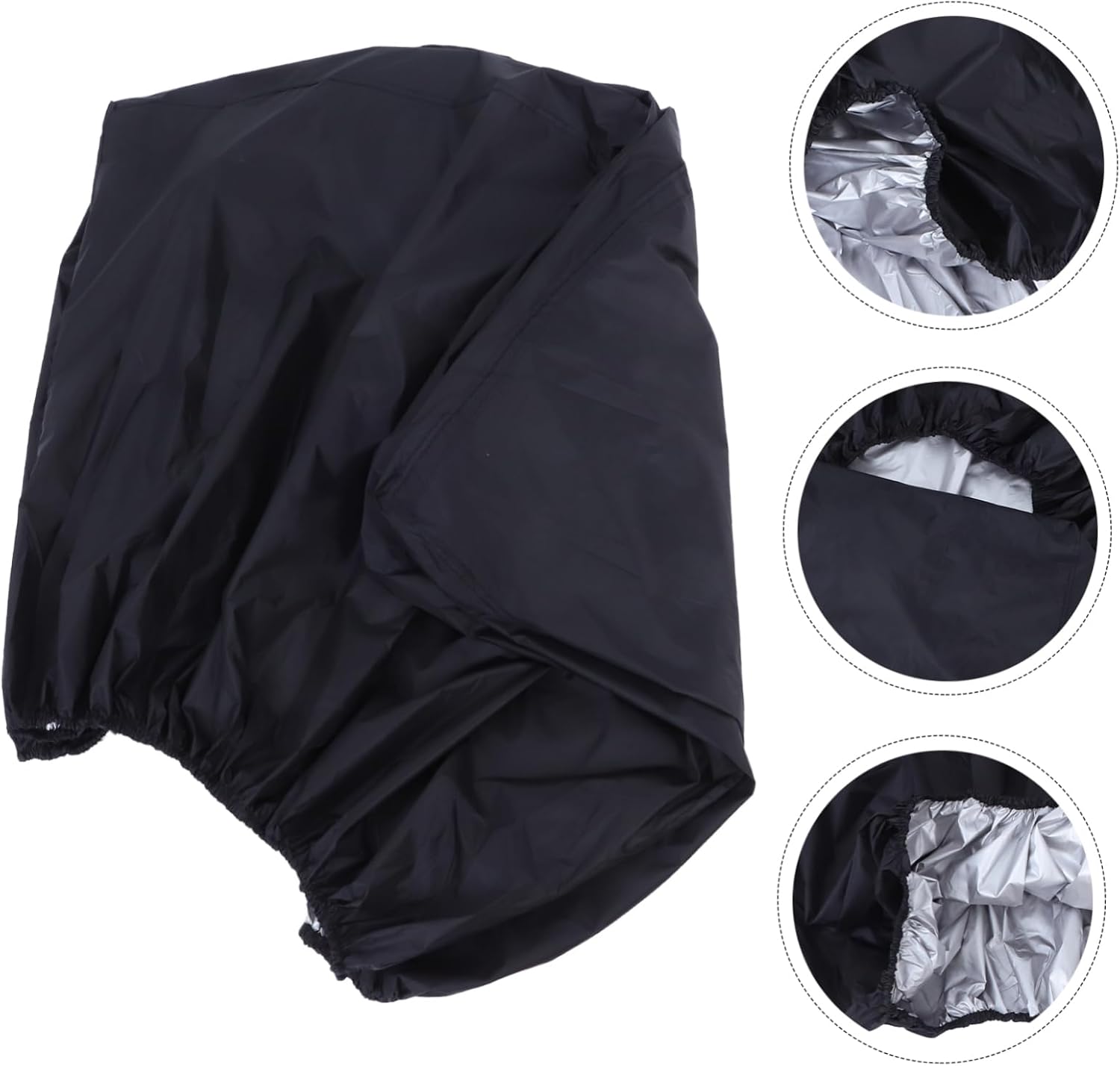 Milisten Riding Lawn Mower Cover Tractor Cover Fit for Vehicles Weather Easy Install Portable Storage
