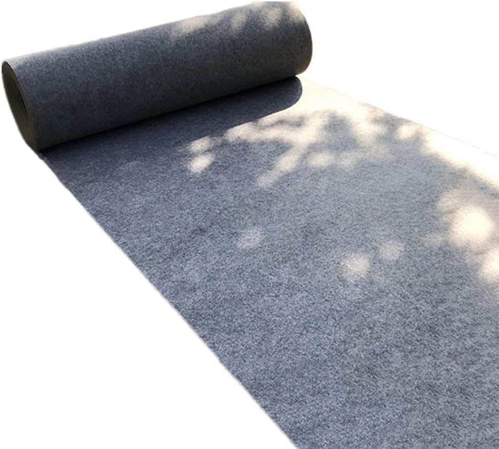 Tapis d'allée de mariage gris jetable modulable en longueur 2x1m