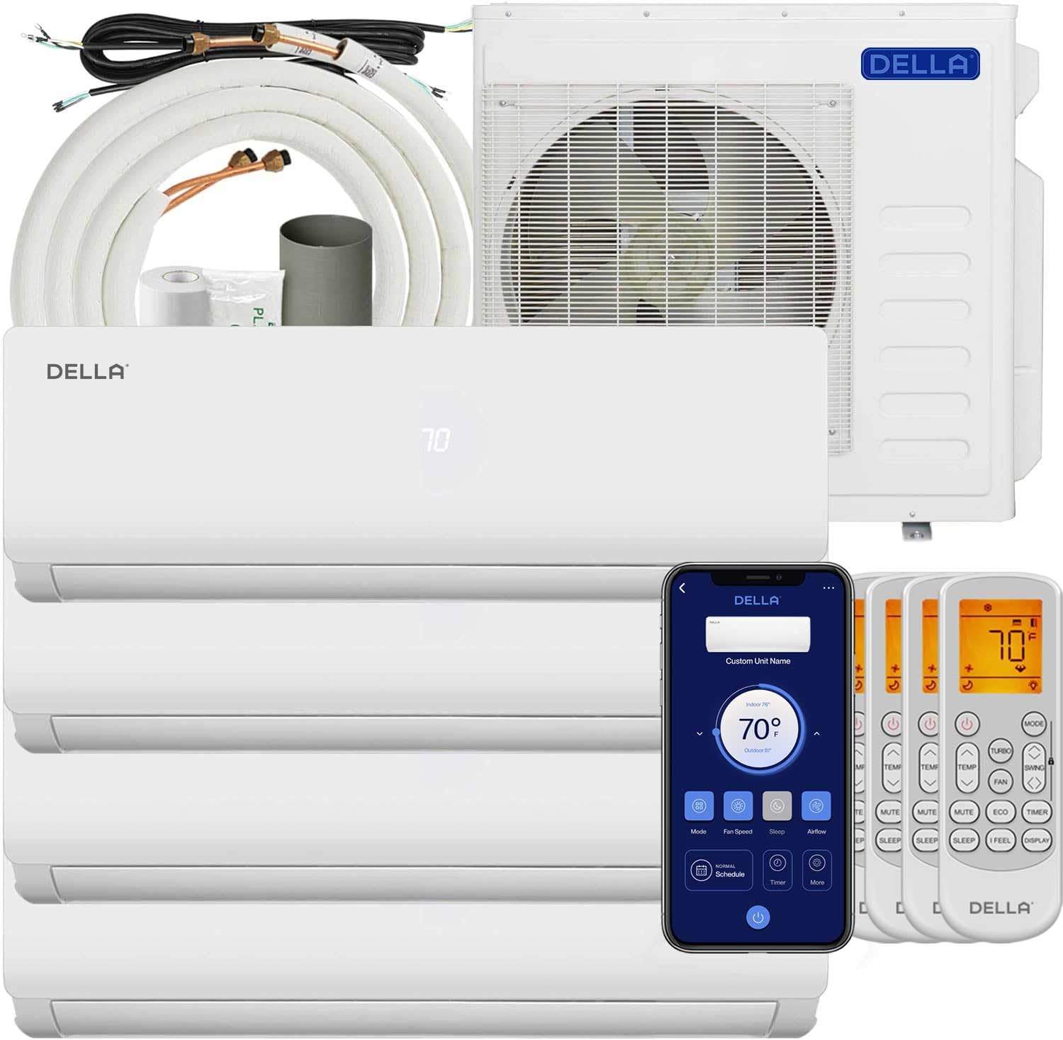 DELLA Vita Series 12000 BTU Mini Split AC 21 SEER2 Review: A Comprehensive Look - Lim Team - View #10