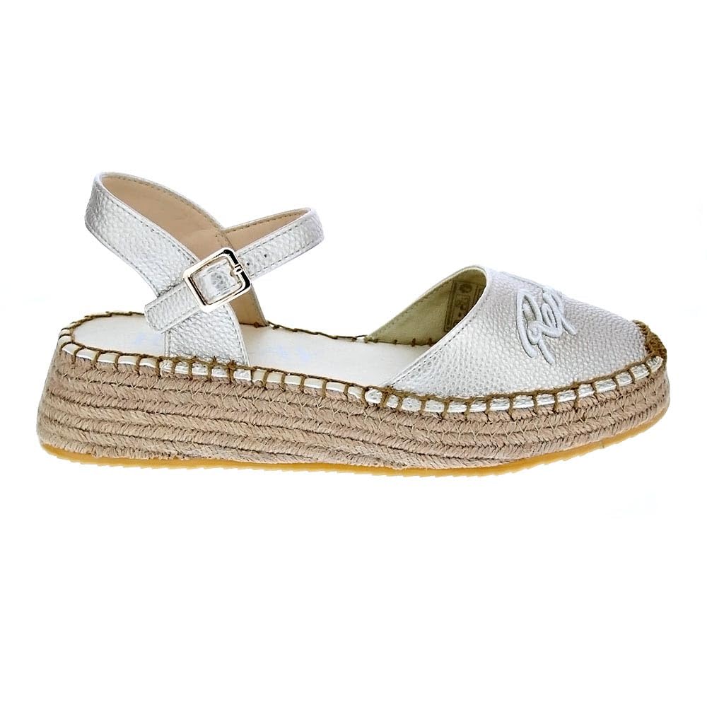 Replay Women's GWF6T Slippers, 045 Platinum, 39 EU
