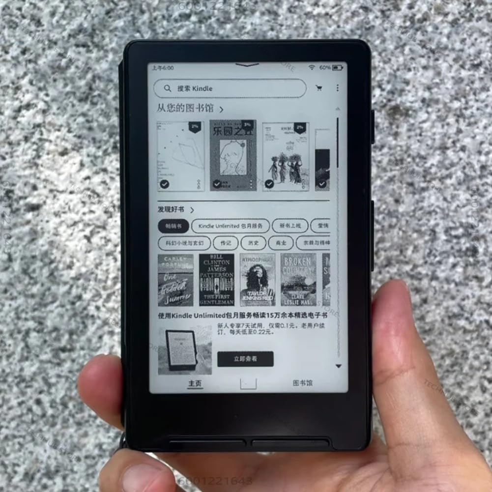 Czytnik e-booków 4,3 220 magnetyczny lekki cienki kieszonkowy mini kontroler Bluetooth, jak pokazano