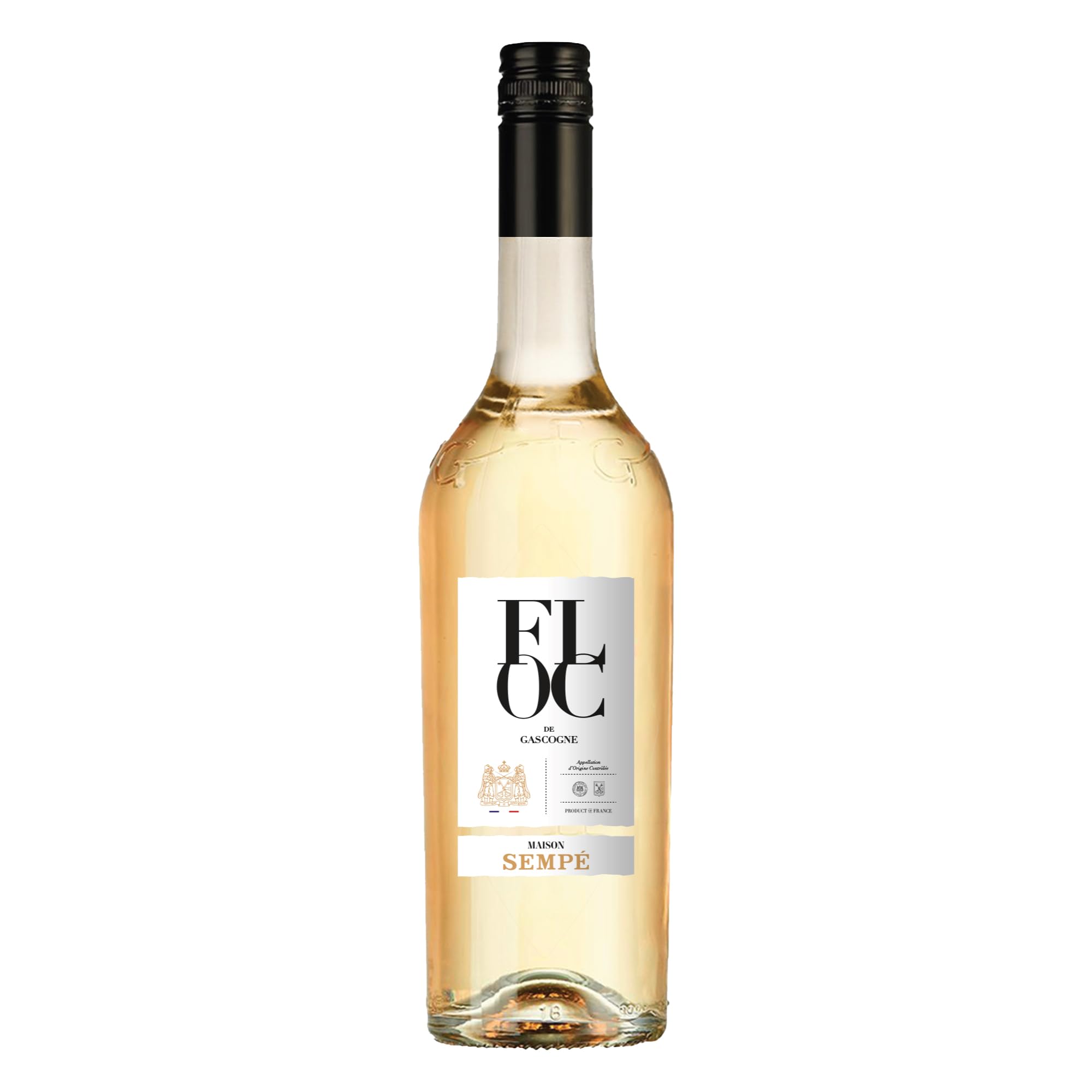 Sempé Floc De Gascogne Blanc - 75cl, 17% ABV - Aperitif with Armagnac Brandy