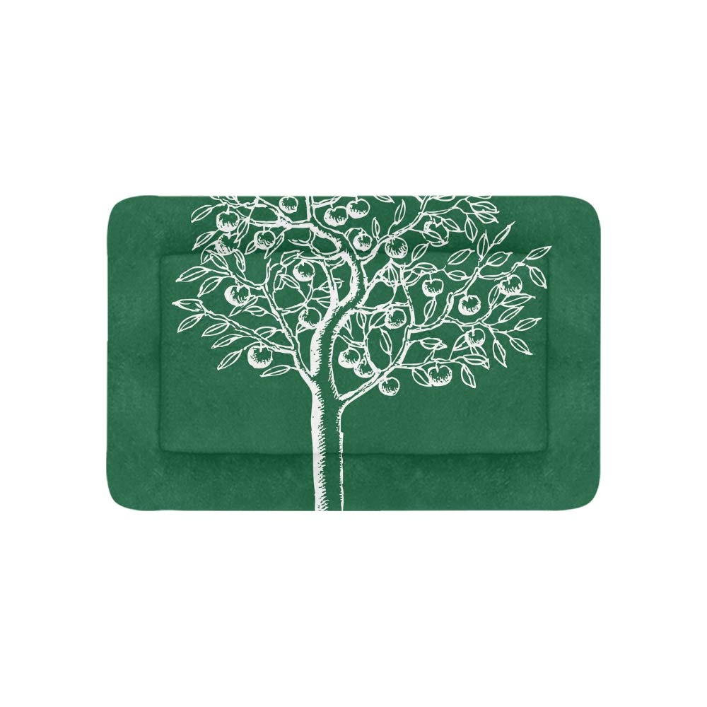 Enhusk Garden Drawing Fruit Apple Tree Extra Large Bedding Soft Pet Dog Beds Couch For Puppy And Cats Furniture Mat Cave Pad Cover Cushion Indoor Gift Supplier 36 X 23 Inch