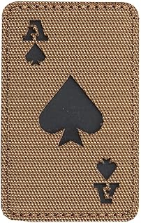 Reflective Poker Ace Morale Patch (Color: Tan)