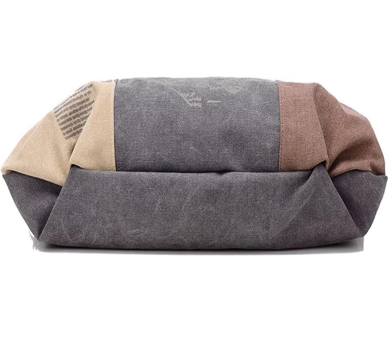 Carteras para Mujer Bolso De Mujer Con Estampado De Lona De Tendencia Europea, Bolso De Viaje De Ocio De Gran Capacidad Bolso de mano de mujer