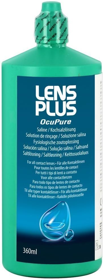 Aslotech Lens Plus Purite Saline 360 ml Pack of 2