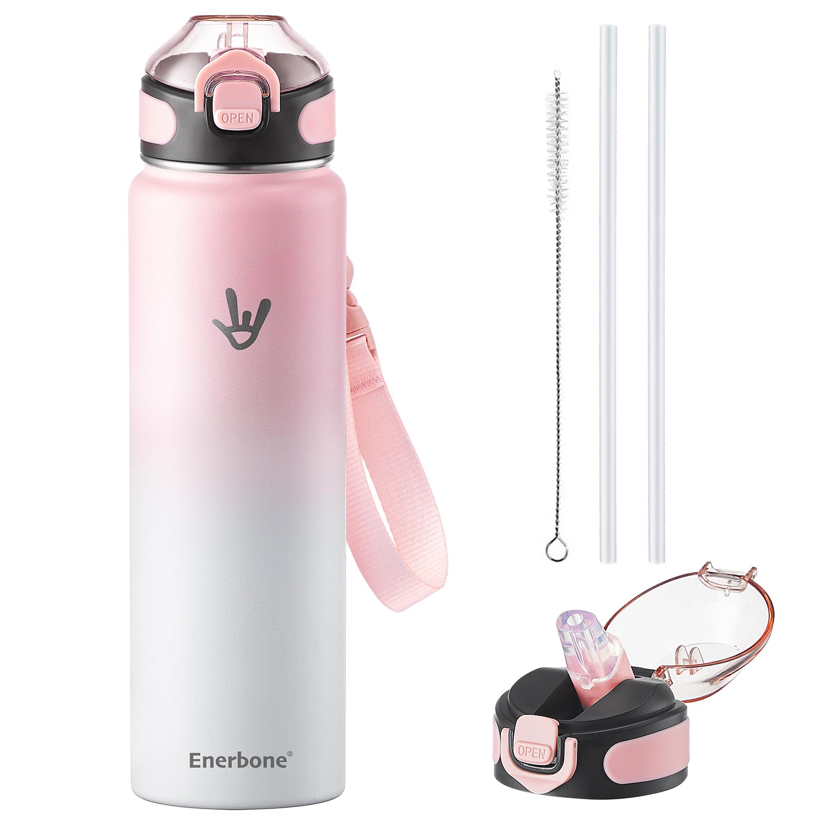 Enerbone 32 oz Insulated Water Bottle