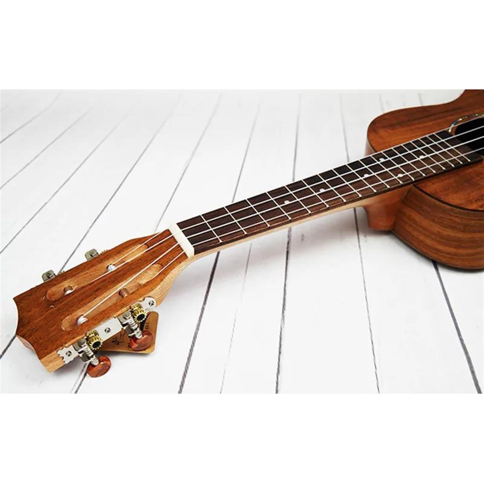 ukulele 26 Top Per Chitarra Hawaiana Tenore A 4 Corde Per Ukulele Elettrico In Legno Massello Di Acacia Con Scatola EQ +