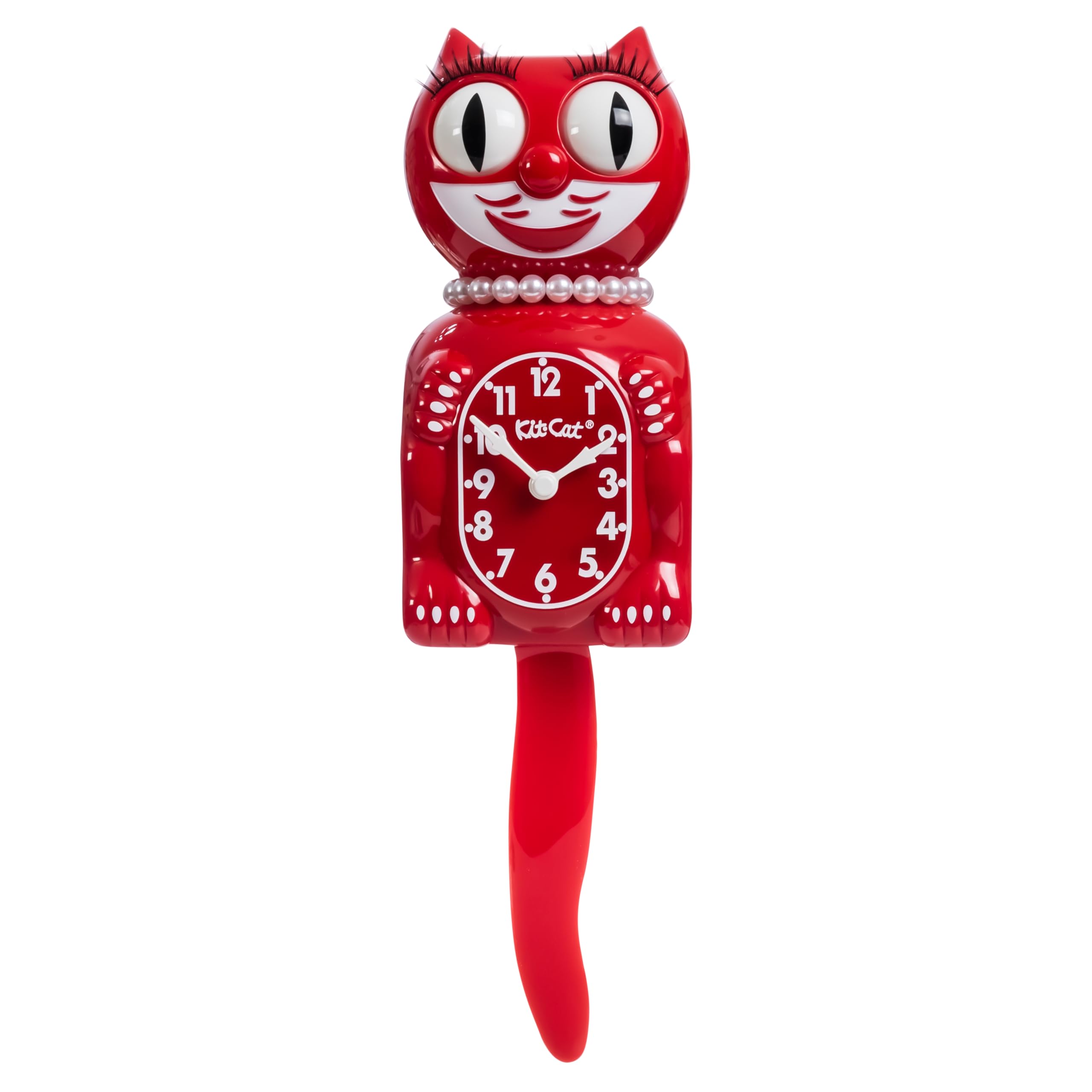Amazon.co.jp: キットキャットクロックレディクラシックレッド限定版