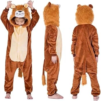 Amazon.co.jp: ライオン 着ぐるみ 大人用 子供用 パジャマ ルーム