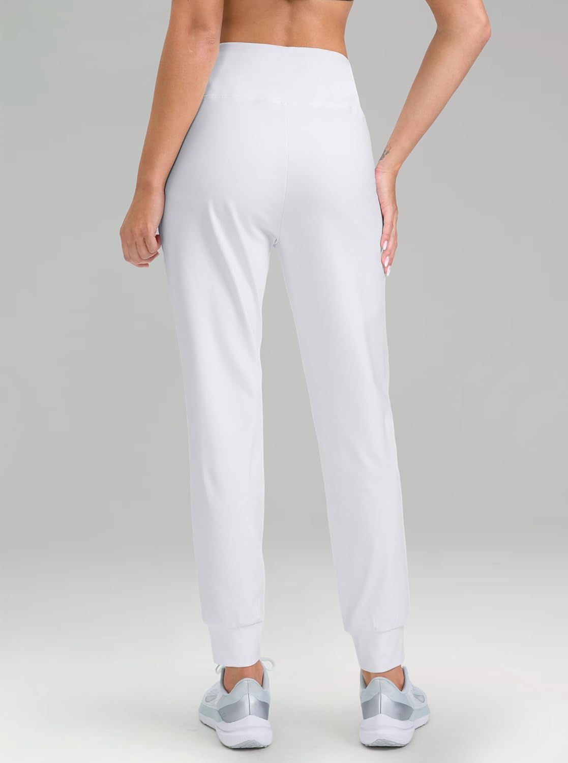 G Gradual Women's Fleece Lined Joggers High Waisted Water Resistant Thermal Hiking Pants Cold Weather Sweatpants with Pockets - Image 3