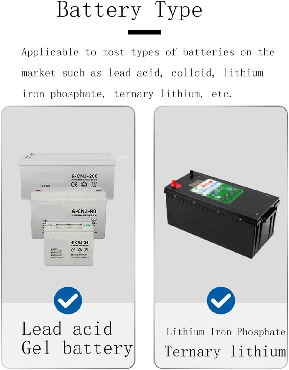 Batteries Voltage HA01 Equalizer Balancer for 2 x 12V Lead Acid Battery Connected in Series for 24v 36v 48v Battery Bank