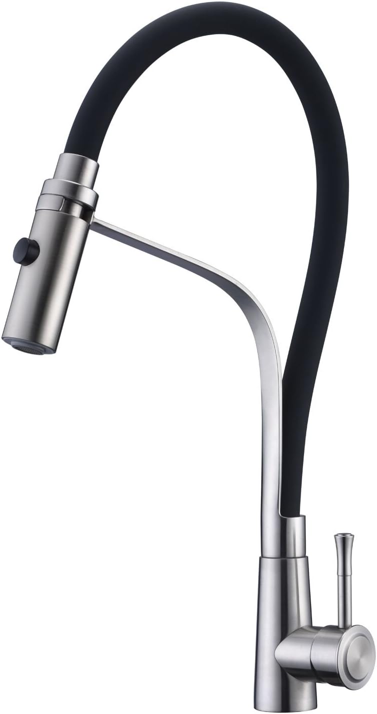 Arputhy Kitchen Tap Pull Down Mixer Taps Sink Faucet Pull Out Spray