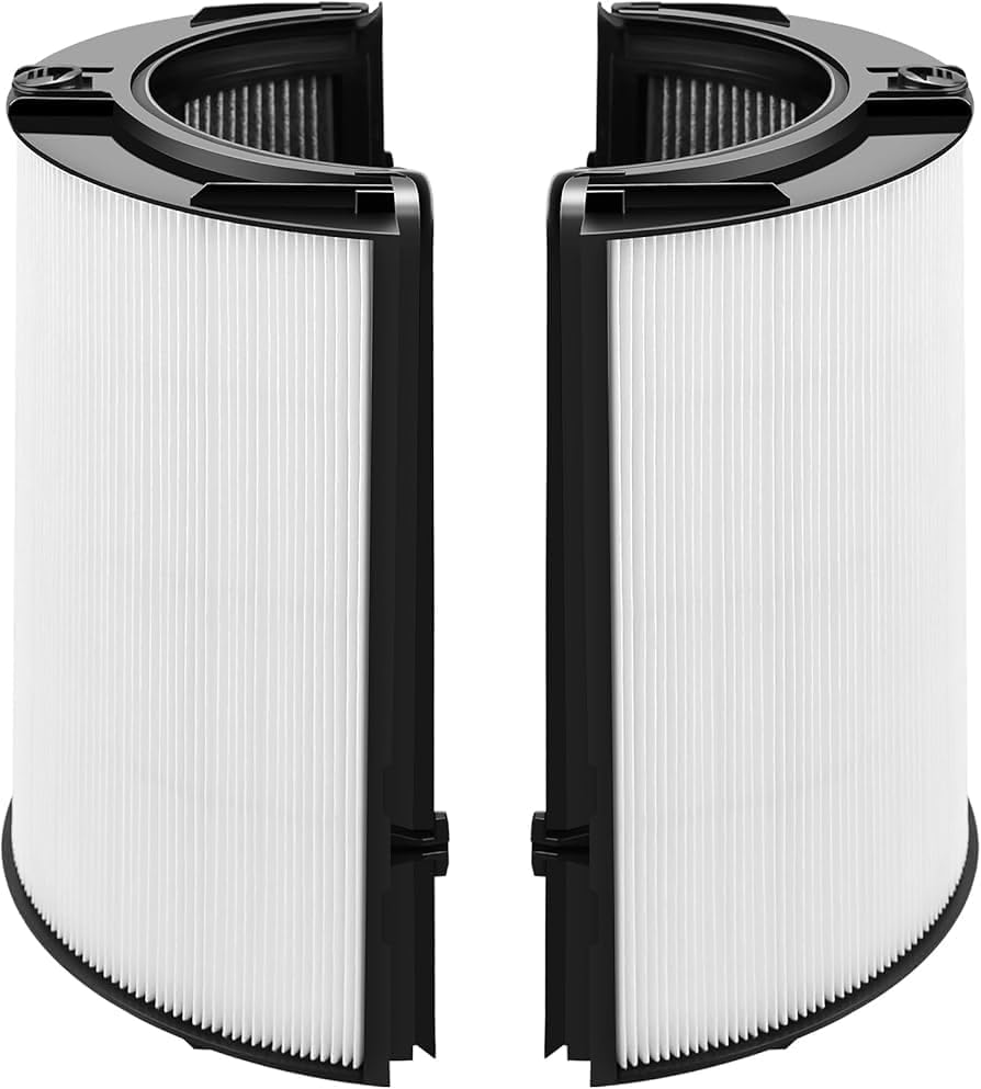 ILoveCleanAir® Air Purifier Filter Compatible with Dyson Air Purifier TP 04/05/06/07/09 HP 04/05/06/07/09, PH 01/02, DP 04 (360º Glass HEPA + Activated Carbon Filter)