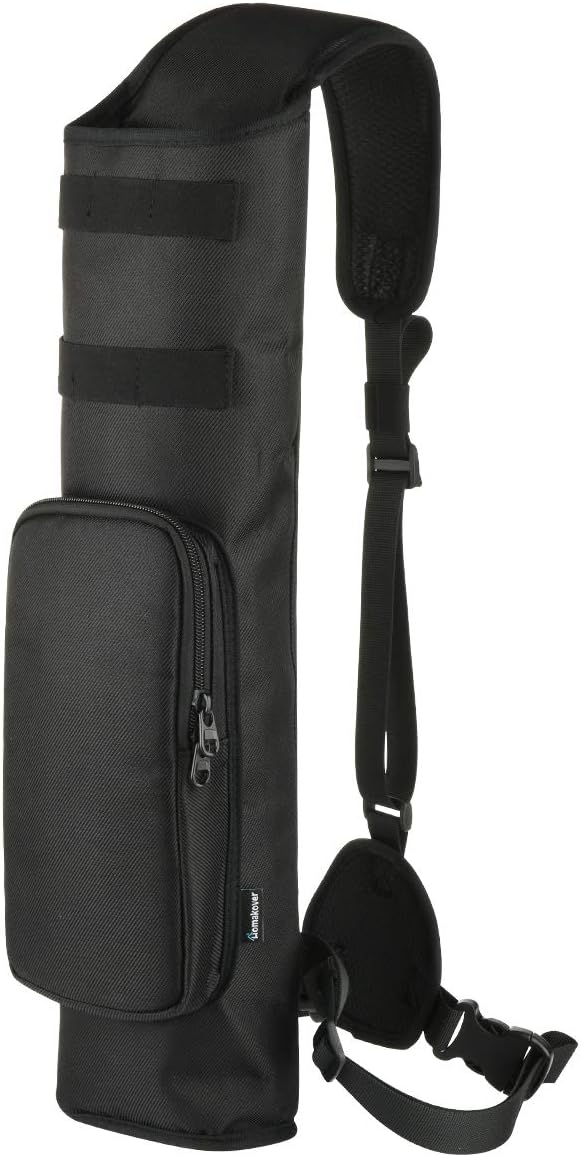 Homakover Archery Compact Multi-Function Back Quiver Arrow Holder, Adjustable Quivers Hanged Target Shooting Quiver for Arrows, Bow Hunting and Target Practicing