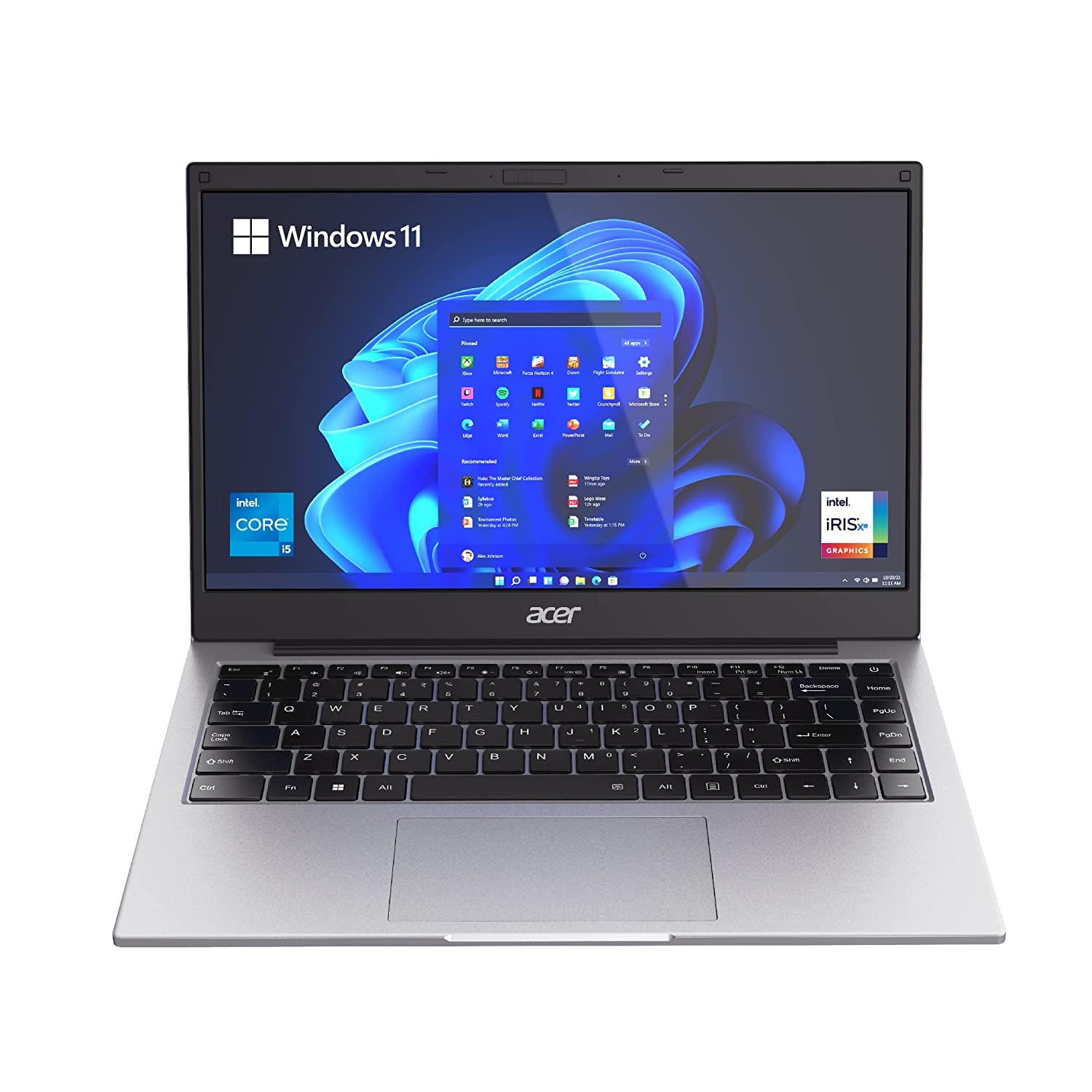 (Refurbished) Acer One 14 Intel Core i5 1135G7 (8GB RAM/512GB SSD/Windows 11 Home/MS Office Home and Student) Thin & Light Laptop Z8-415 with 35.56 cm (14.0 ") Full HD Display (Silver) (B0C9JKGQRM) Amazon Price History, Amazon Price Tracker