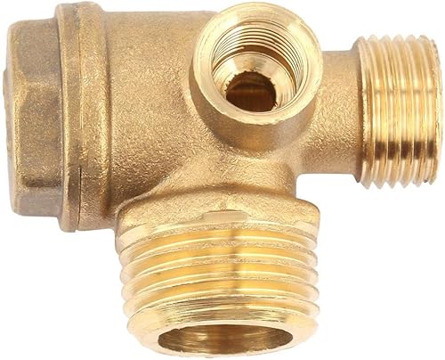 Miniatura 5 de Válvula de retención del compresor de aire, herramienta roscada masculina del conector del tubo de la válvula de retención del compresor de aire de