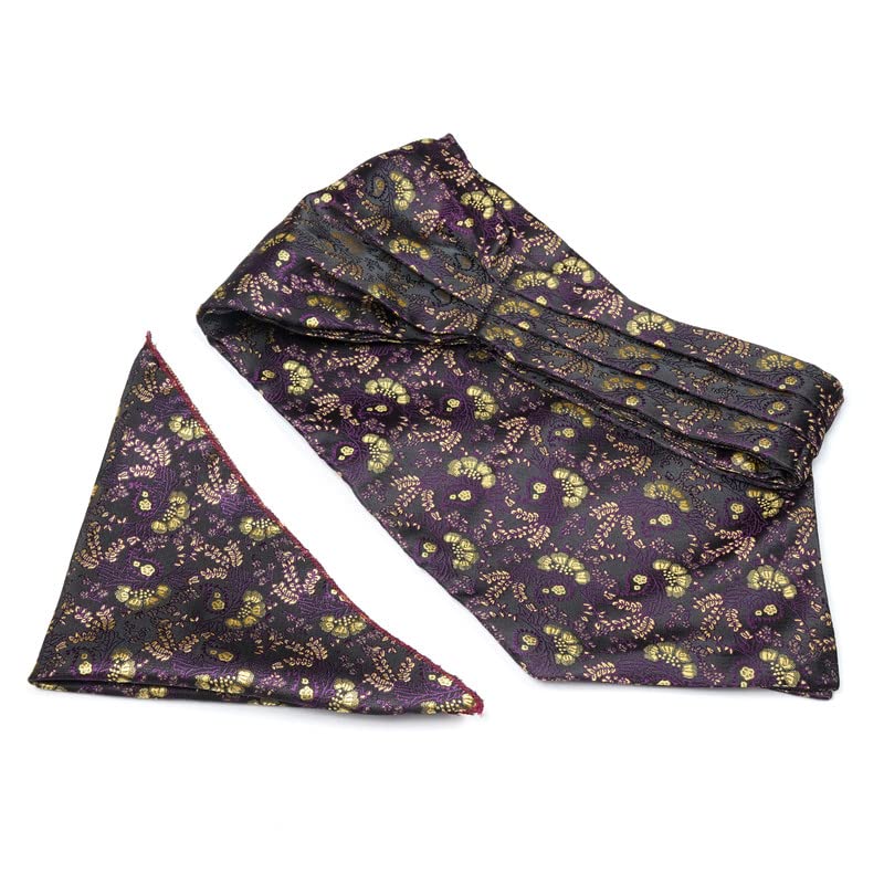 Axlon Tie for Men – Paisley Silk Neck Ties Set with Cufflinks Flower Pin, Pocket Square & Black Gift Box, Combo Necktie Sets for Office Wear, Formal Suits & Weddings (0, ASCPN) Axlon Tie for Men – Paisley Silk Neck Ties Set with Cufflinks Flower Pin, Pocket Square & Black Gift Box, Combo Necktie Sets for Office Wear, Formal Suits & Weddings (0, ASCPN)