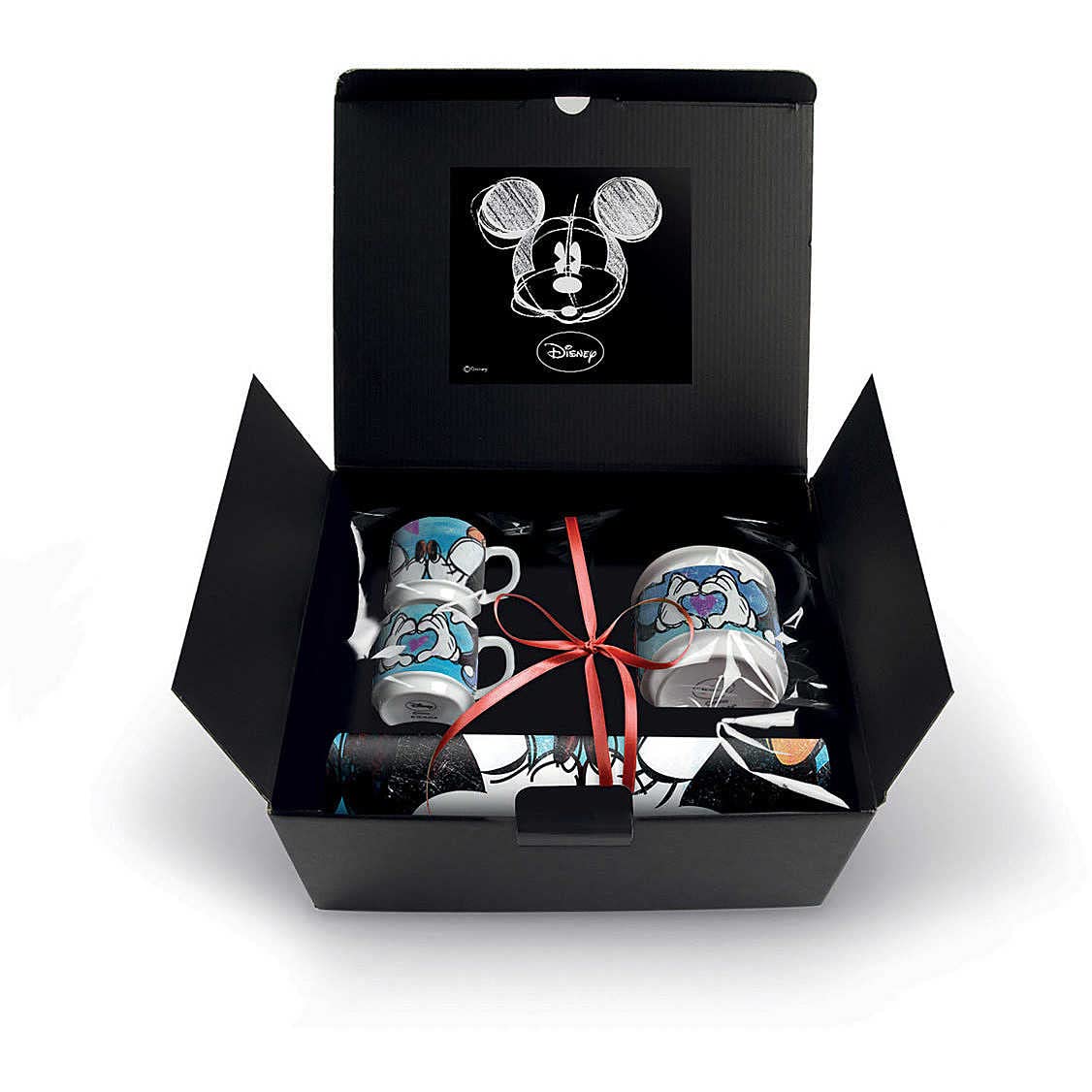Egan WMSET/18 Sweet Love Coffee Cups, Sugar Bowl and Blanket, Porcelain, Blue, Small