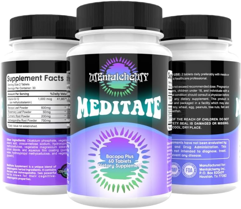 Meditate Mental Focused Adaptogenic Herbs Meditation