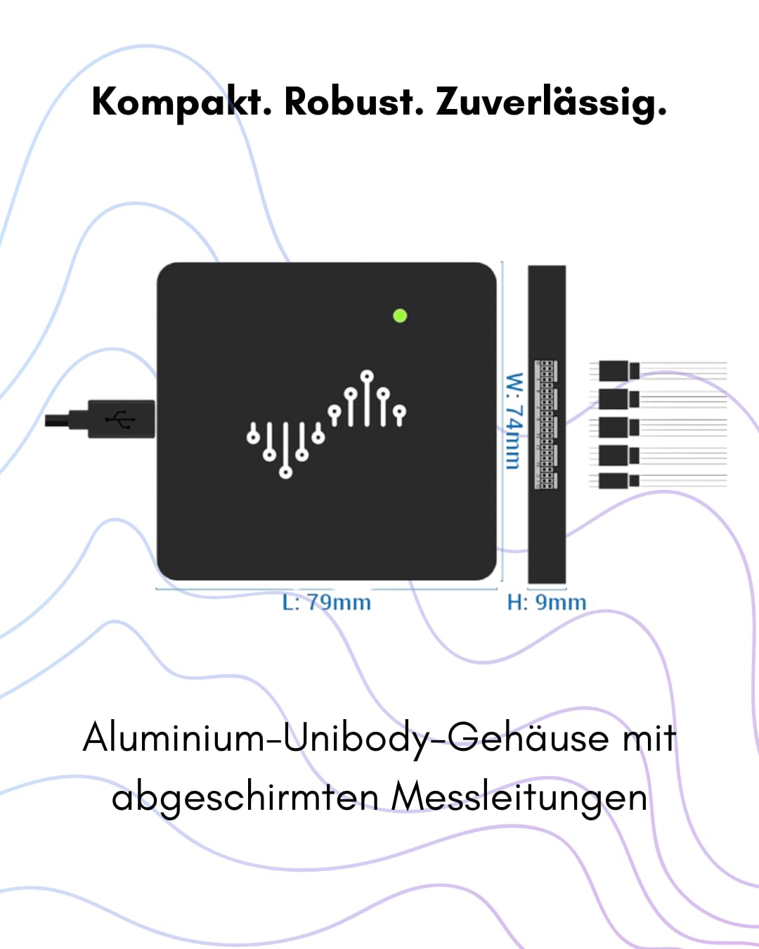 DreamSourceLab DSLogic U2Pro16 – 16-Kanal USB 2.0 Logikanalysator, bis zu 1 GHz Abtastrate, 4 Gbit Speicher, 16 G Stream-Tiefe, einstellbarer Schwellenwert, Aluminiumgehäuse, DSView-kompatibel