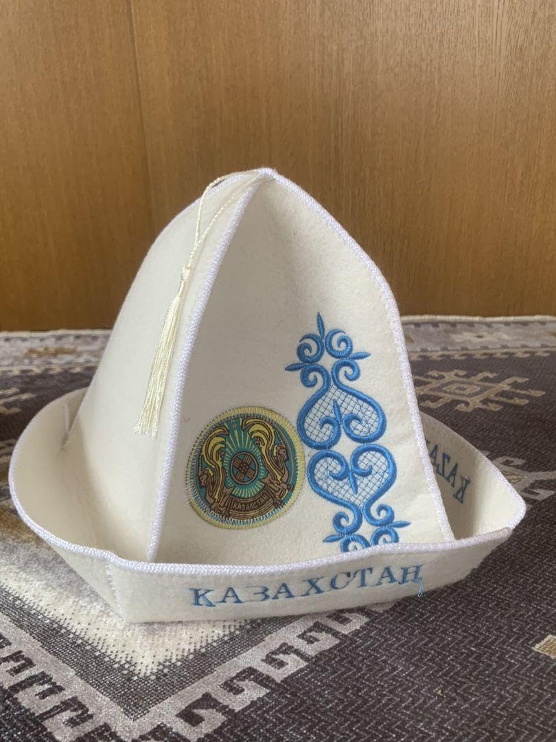 Amazon.co.jp: カザフスタン民族衣装 帽子 Kalpak 男性用 : ファッション
