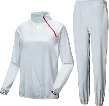 HOTSUIT Sauna Suit for Women Anti Rip Sweat Suit for Weight Loss Odorless Sauna Jacket Pant for Workout Gym