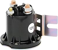 Vista 1 de 12V Starter Solenoid Relay Switch Intermittent Duty Contactor 3 Terminals Current 150A Max 800A with Nuts and Bolts Replaces # 634-1261-212