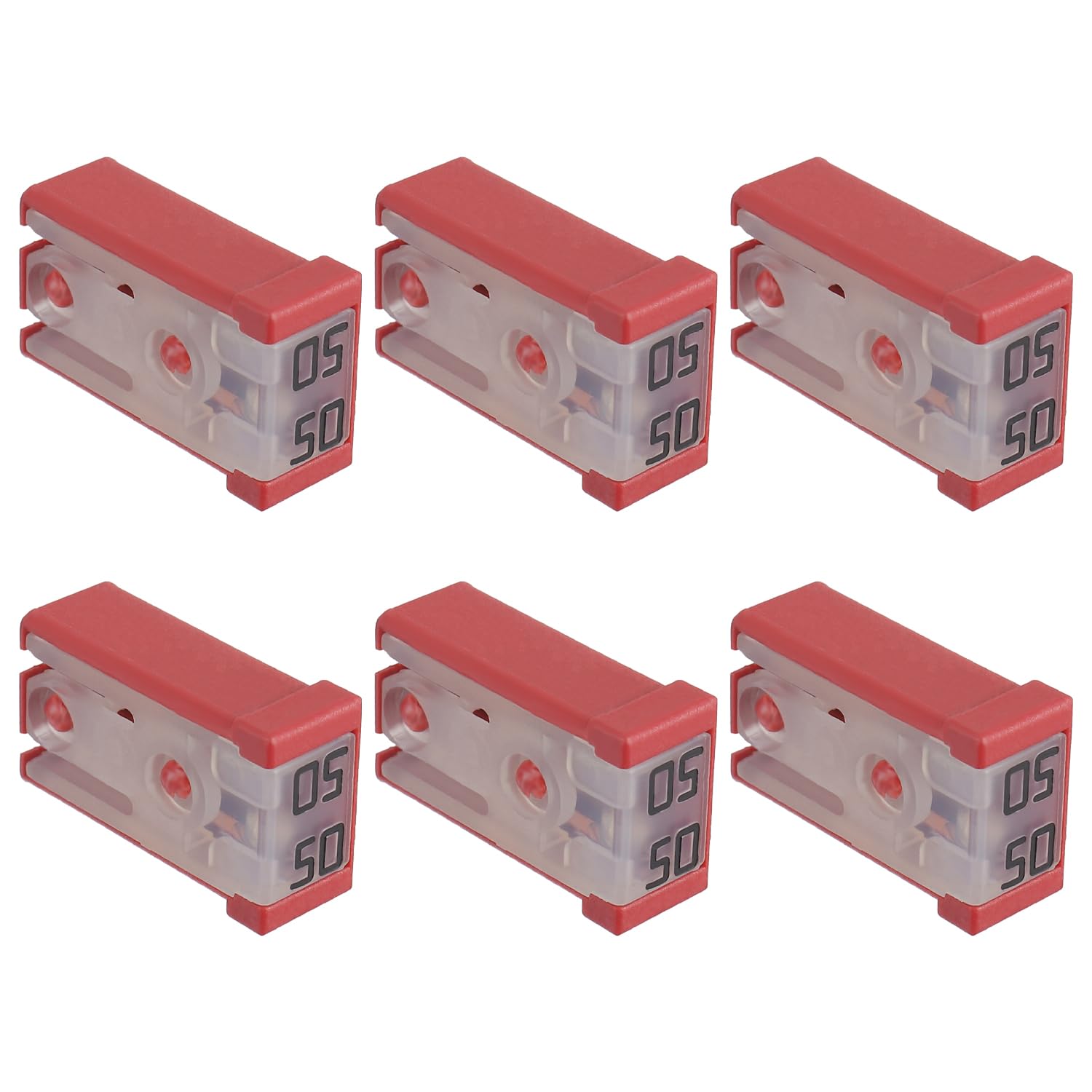 15A 20A 25A 30A 40A 50A 60A 32V Mini Slotted Automotive MCASE Shaped Cartridge Fuse Kit(Pack of 14pcs) — Amazon image 10