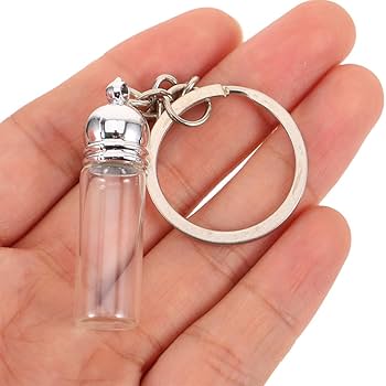 ミニガラス瓶キーホルダー　50個 楽天市場】小瓶 キーホルダーの通販
