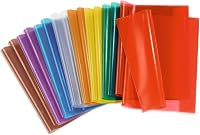 Copertă de caiet HERMA 7483 A5, transparentă - albastră 6