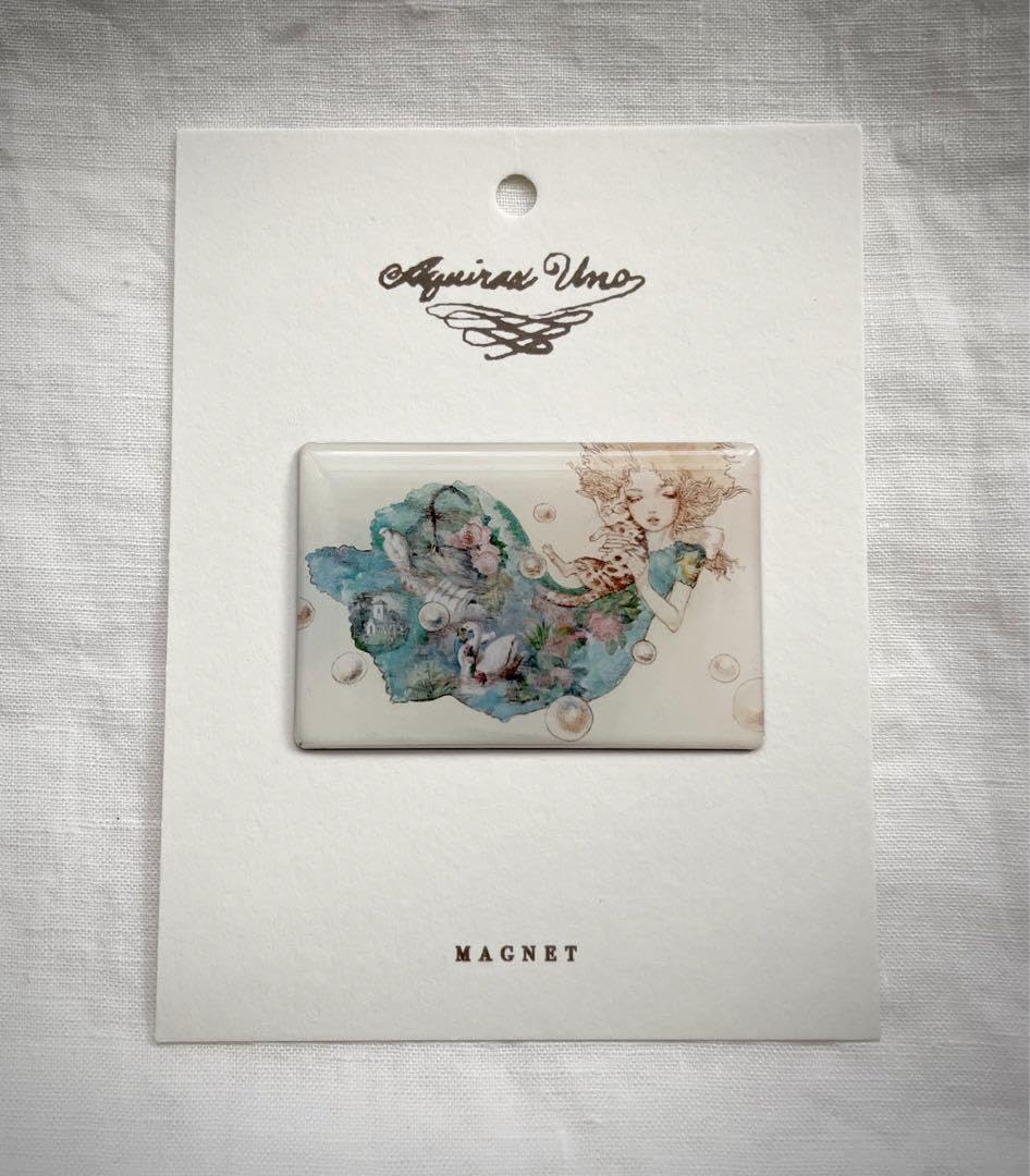 宇野亜喜良　バラと猫　現代アート　額無し　領収書あり　猫　AQUIRAX2001 宇野亜喜良 バラと猫 現代アート 額無し 領収書あり 猫 AQUIRAX2001