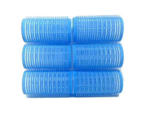 Miniatura 1 de Rodillos de pelo autoagarre de colores medianos 6 piezas