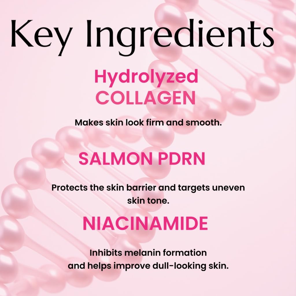 Salmon DNA PDRN Anti-Aging Jelly Gel Mask | Overnight Firming & Hydrating Face Mask for Elasticity & Glow | Korean Skincare with Niacinamide, Peptides & Hydrolyzed Collagen | 4 Pack - Image 3