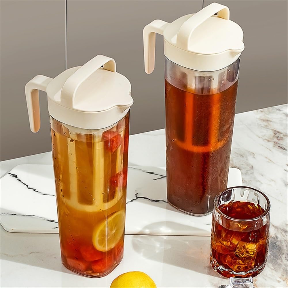 Bere Brocca for acqua fredda da 1100 ml con coperchio e manico
