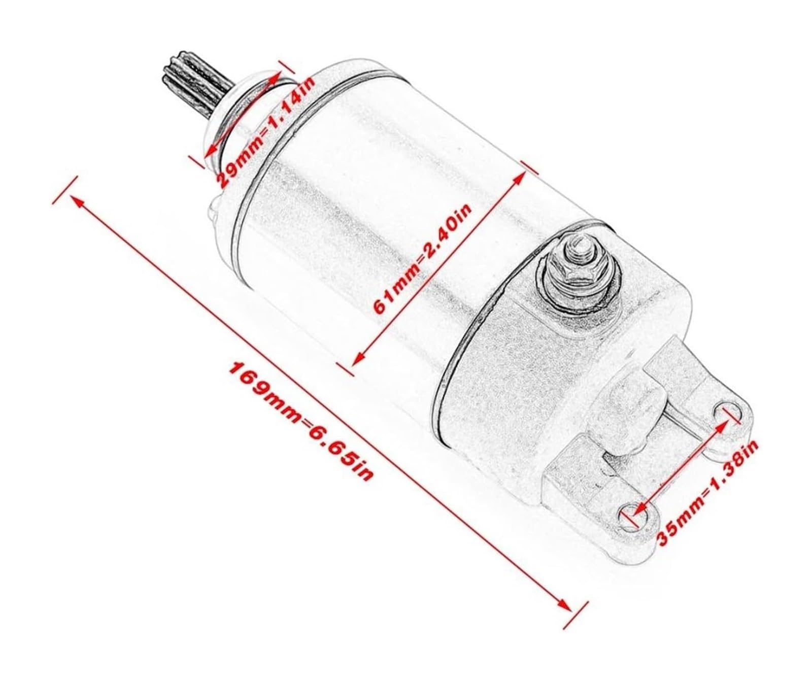 Motor Arranque Motocicleta para Suz&uki DRZ 400 DRZ 400E SM LTZ400 para Quadsport Z400 31100-29F00 2005-2017 Motor De Arranque