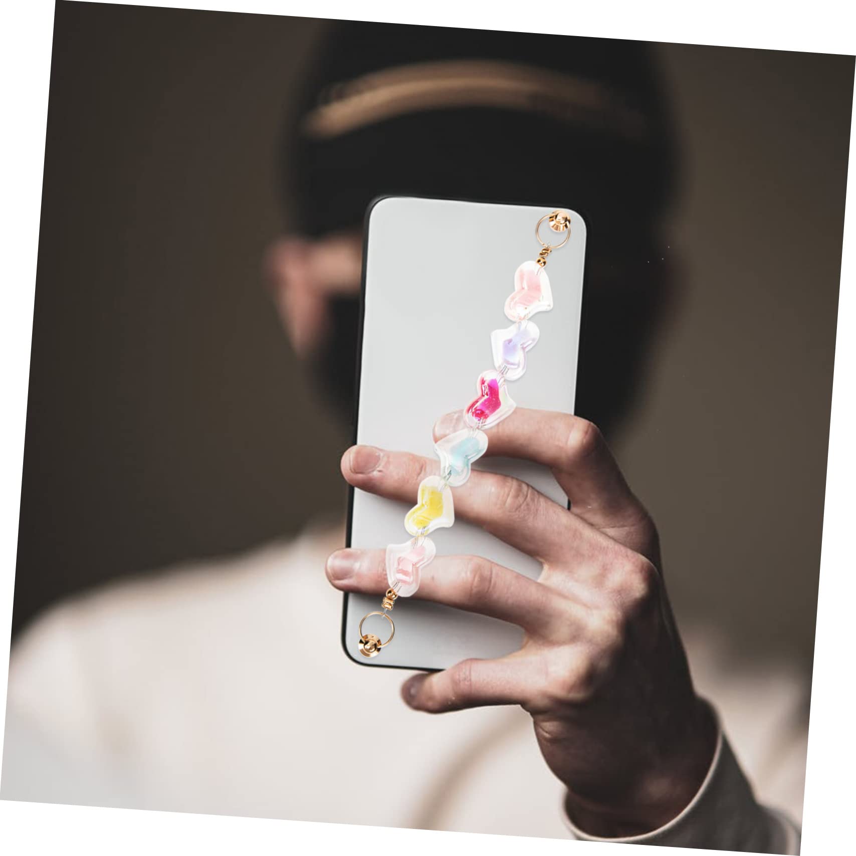 jojofuny 10piezas Cadenas Para Fundas De Teléfono Forma De y Accesorios Para Decoración De Móviles Cadenas Colgantes