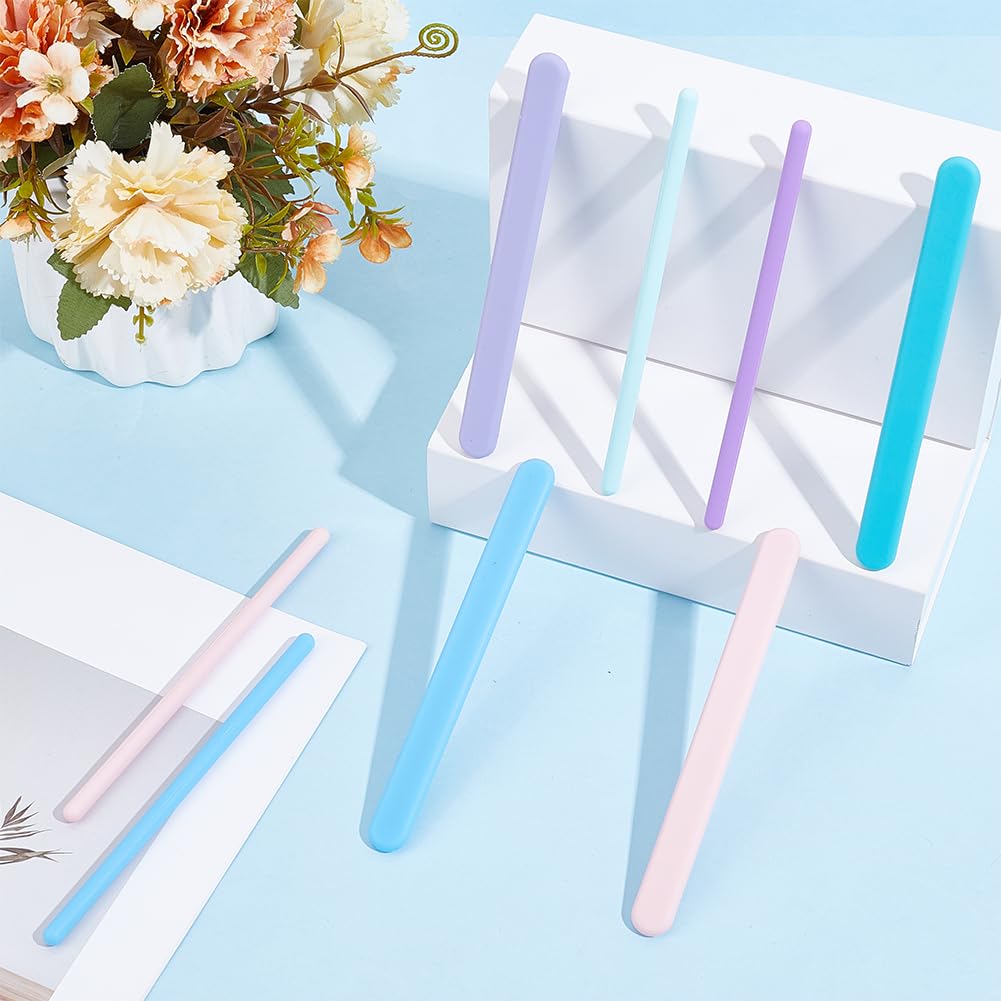 DELORIGIN 4Pcs Mahjong Tile Takers Silicone Tile Grabbers Sticks to Reach Pass Pick up Mahjong Accessories Gift - Image 4