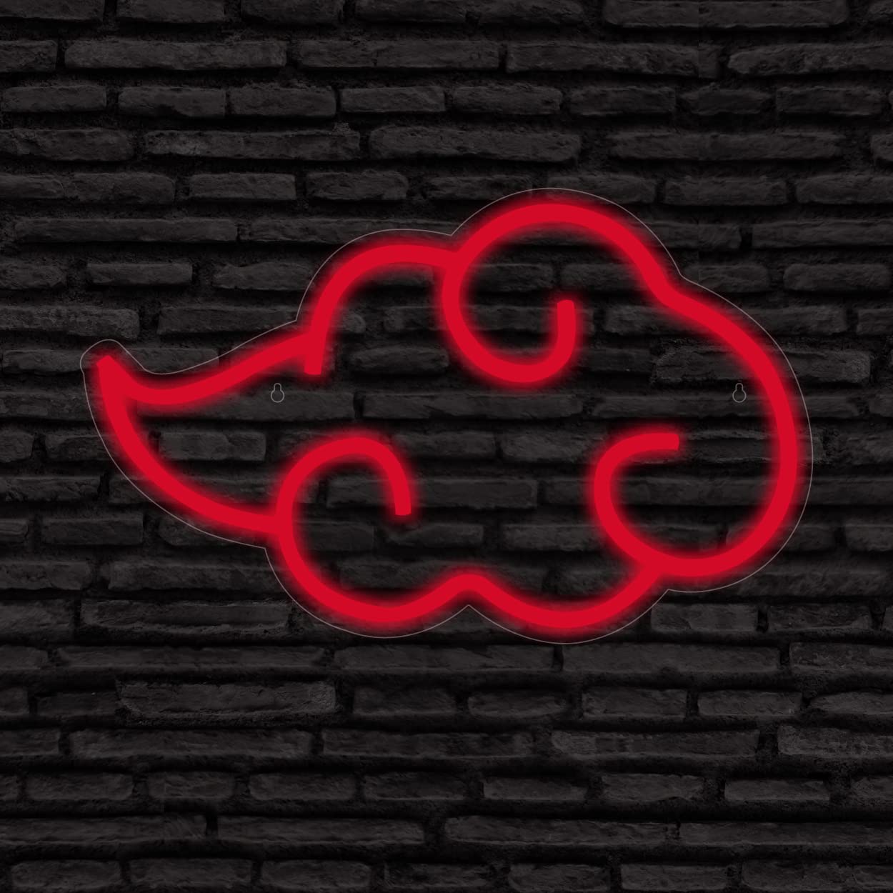 SIGNOOGLE® Cloud Neon Light Strip for Wall Bedroom Office Home Decorartion LED Art Indoor L X H 12 X 7.5 Inches