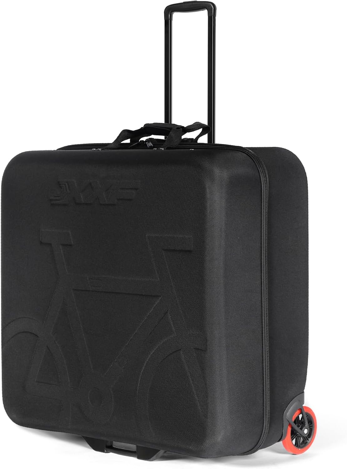 GOTOTOP Folding Bike Travel Box/Cover, EVA Hard Cover, Superior Protection, Easy Packing, Ideal for Folding Travel (E2521)