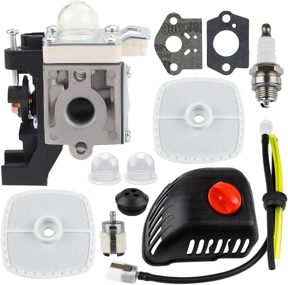 HUZTL SRM 225 Carburetor Air Filter Cover Tune Up Kit for