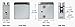 C.R. LAURENCE Z912BS CRL Brushed Stainless Z-Series Square Type Flat Base Stainless Steel Clamp for 1/2