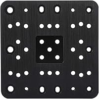 Vista 6 de Diyeeni Placa de montaje de aluminio anodizado, placa de construcción CNC de impresora 3D, placa de montaje, placa de pórtico CBeam Xlarge para CNC