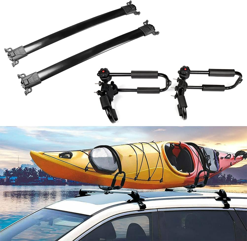 SCITOO Roof Rack Cargo Carrier Set (Cross Bars Kayak Rack