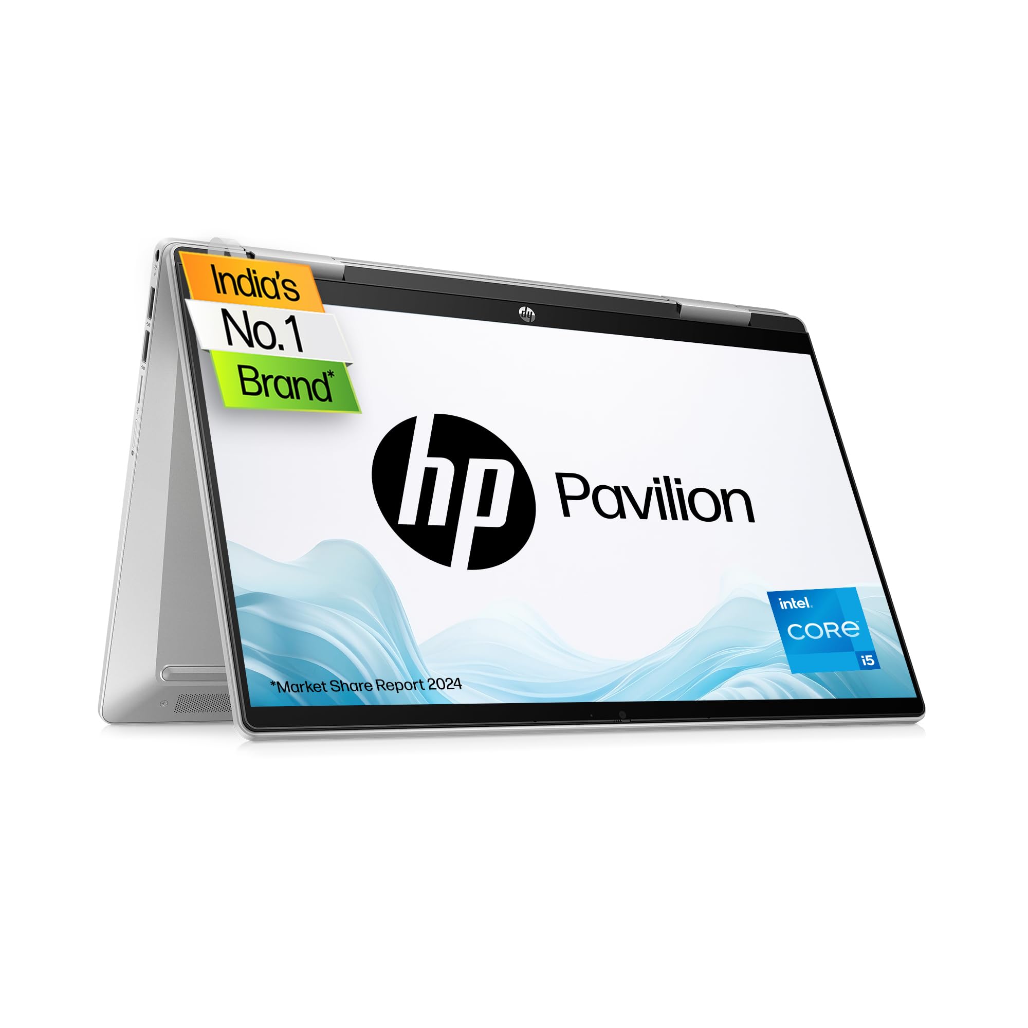 HP Pavilion x360 Intel Core i5 13th Gen (16GB Ram/512GB SSD/Fhd/Windows 11/Ms Office/Touchscreen/5MP Camera/Backlit Keyboard/Audio by B&O/14 (35.6Cm)/Silver/1.51Kg) Ek1074Tu Laptop (B0CJ2KWNNQ) Amazon Price History, Amazon Price Tracker