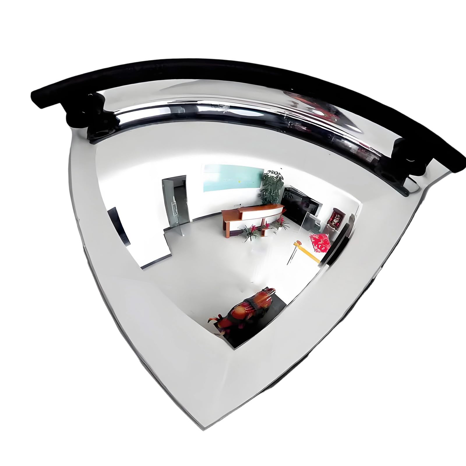 QIAOLIDA Round Dome Acrylic Corner Glass Blind Marks Glass For Warehouse And Factory With Wide Angles Visibilities