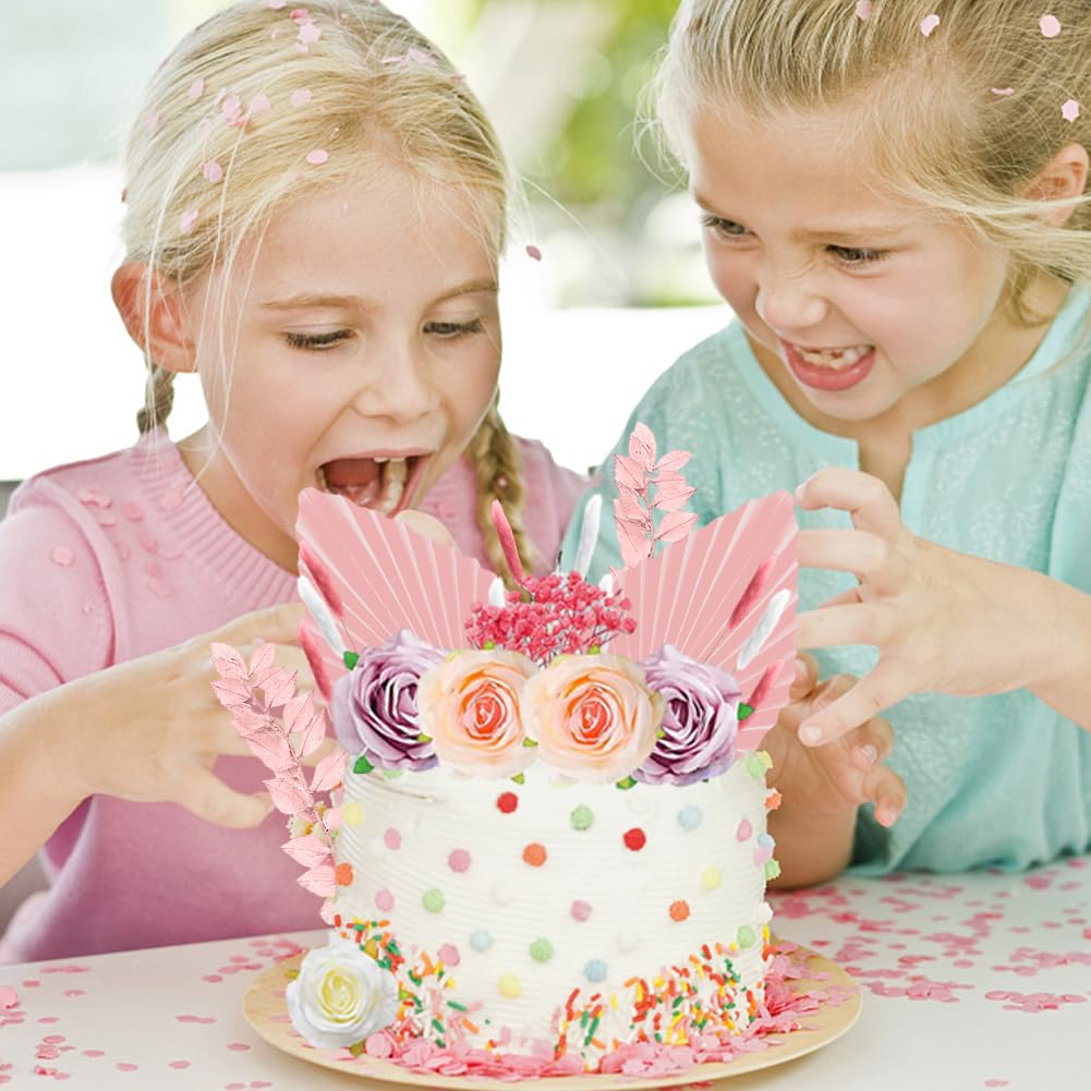 ZGCXRTO 21 Pièces Boho Décoration de Gâteaux, Fleurs Gâteau Topper, Avec Feuilles de Palmier Fleurs Séchées Naturelles Gateau Topper pour Fête D'Anniversaire Baby Shower Fournitures de Mariage ZGCXRTO 21 Pièces Boho Décoration de Gâteaux, Fleurs Gâteau Topper, Avec Feuilles de Palmier Fleurs Séchées Naturelles Gateau Topper pour Fête D'Anniversaire Baby Shower Fournitures de Mariage